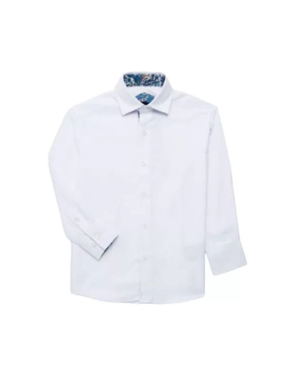 Elie Balleh Little Boy's Jacquard Dress Shirt White Size‎ 4
